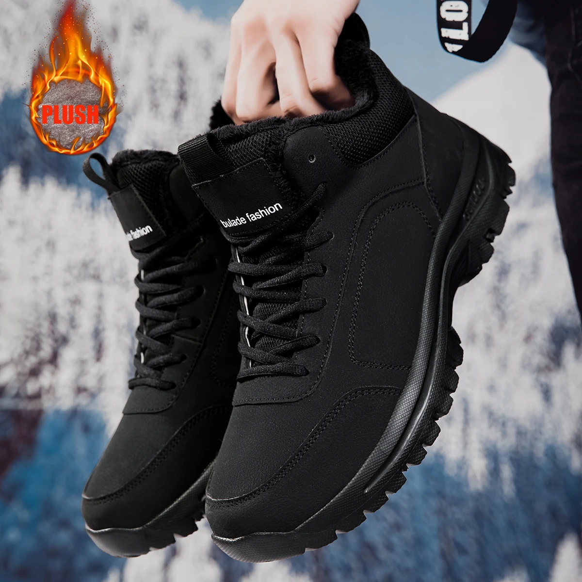 Botas de Nieve para Hombre, Im - Waterproof Winter Boot reseña y precio