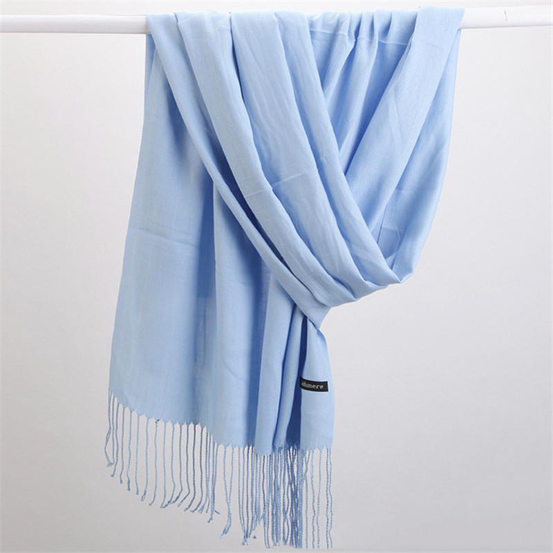 Moda Color sólido 2023 bufanda - Shawl Wrap Winter reseña y precio