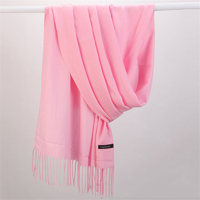 Moda Color sólido 2023 bufanda - Shawl Wrap Winter reseña y precio