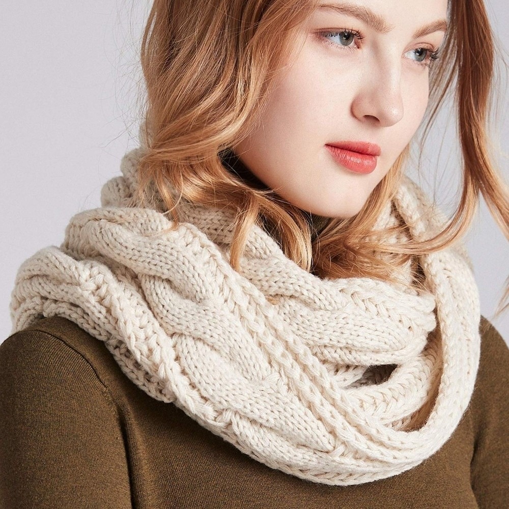 Bufanda de punto elegante de c - Wool Scarf Men reseña y precio