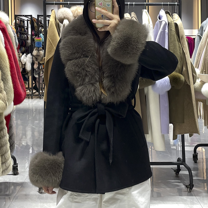Abrigo de Lana JANEFUR 2026 co - Wool Coat Peacoat reseña y precio