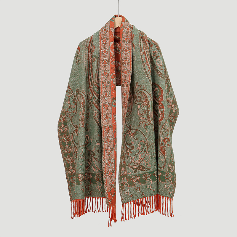 Bufanda de Cachemira Jacquard  - Shawl Wrap Winter reseña y precio