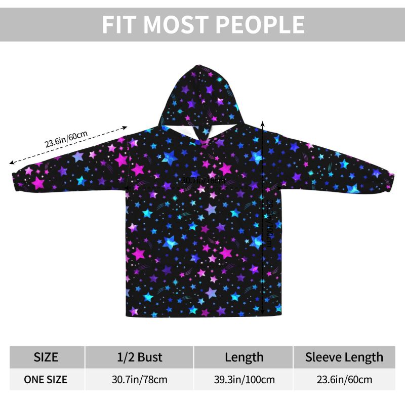 Manta con capucha portátil par - Sherpa Hoodie Fleece reseña y precio